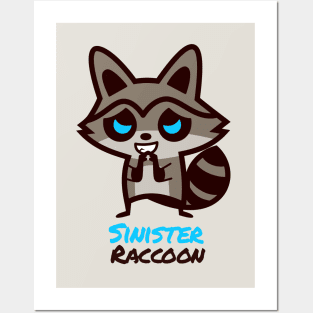 Sinister Raccoon Posters and Art